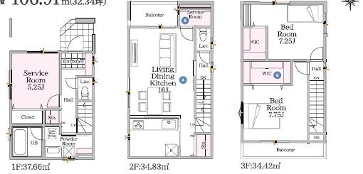 名古屋市熱田区三番町の中古一戸建