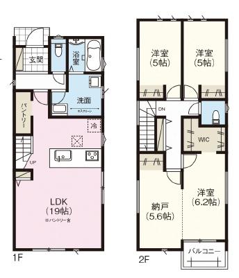 名古屋市北区東味鋺３丁目の新築一戸建