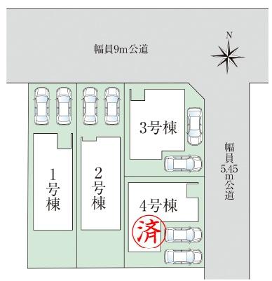 名古屋市北区東味鋺３丁目の新築一戸建