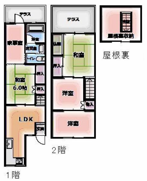 京都市上京区下清蔵口町の中古一戸建