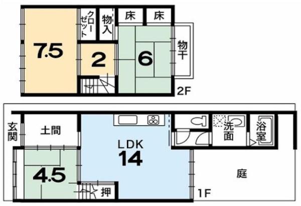 京都市上京区相国寺門前町の中古一戸建て