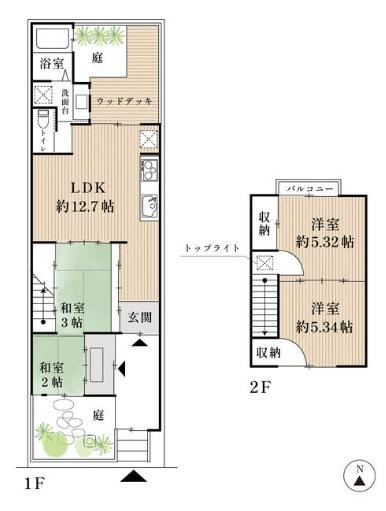京都市上京区一条通七本松西入東町の中古一戸建て