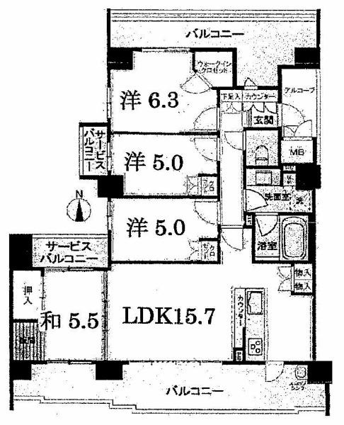 サンメゾン京都二条月光町ゲート