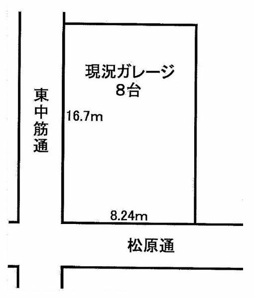 京都市下京区松原通油小路東入天神前町の土地