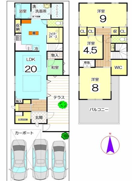 京都市左京区下鴨東半木町の中古一戸建