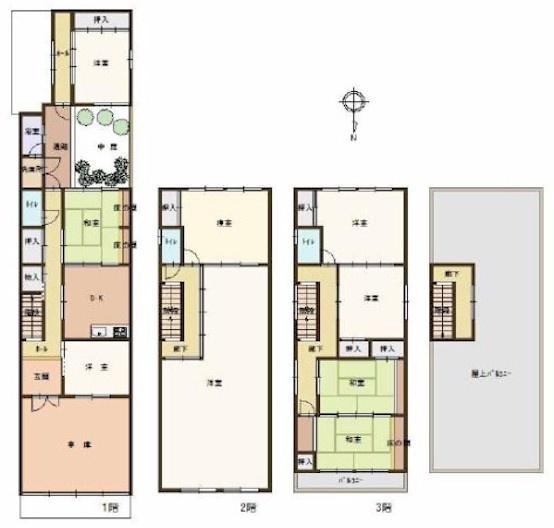京都市中京区鍛冶屋町の中古一戸建