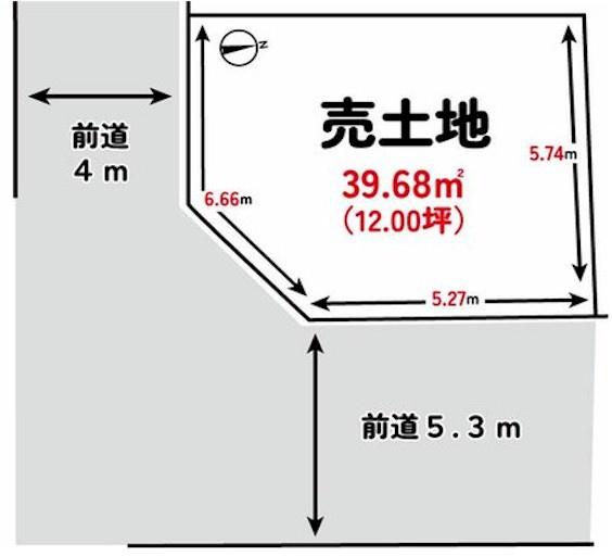 京都市上京区下長者町通六軒町西入利生町の売土地