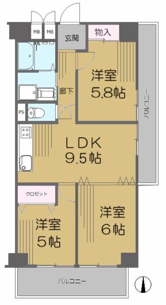 日商岩井丸太町高陽院ハイツ