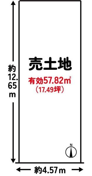 京都市中京区西ノ京左馬寮町の売土地