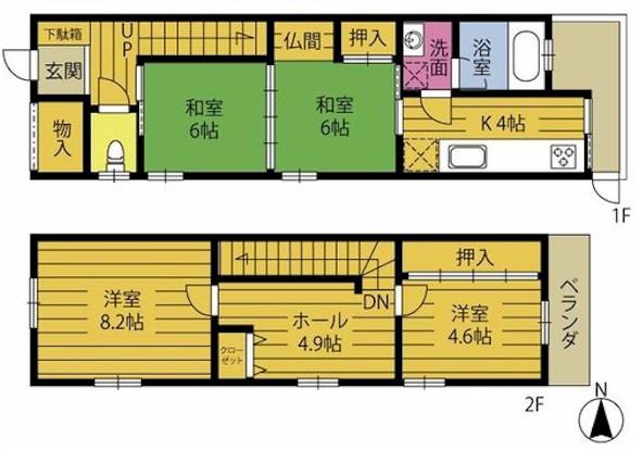 京都市中京区西ノ京笠殿町の中古一戸建