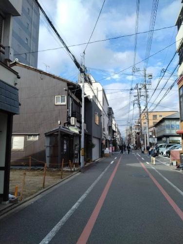 京都市中京区御幸町通六角下る伊勢屋町の土地