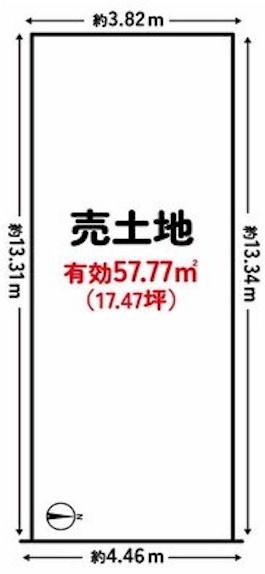 京都市中京区西ノ京伯楽町の売土地
