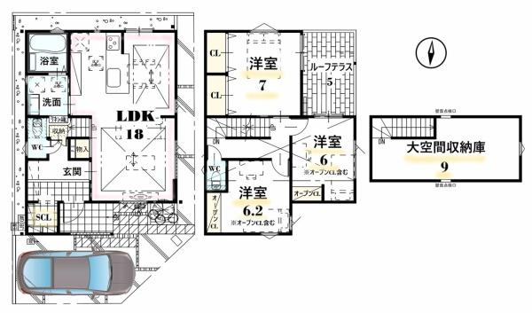 京都市上京区新町通上御霊前上る下清蔵口町の新築一戸建