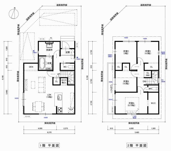 京都市北区紫竹下園生町の新築一戸建
