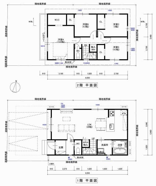 京都市北区紫竹下園生町の新築一戸建