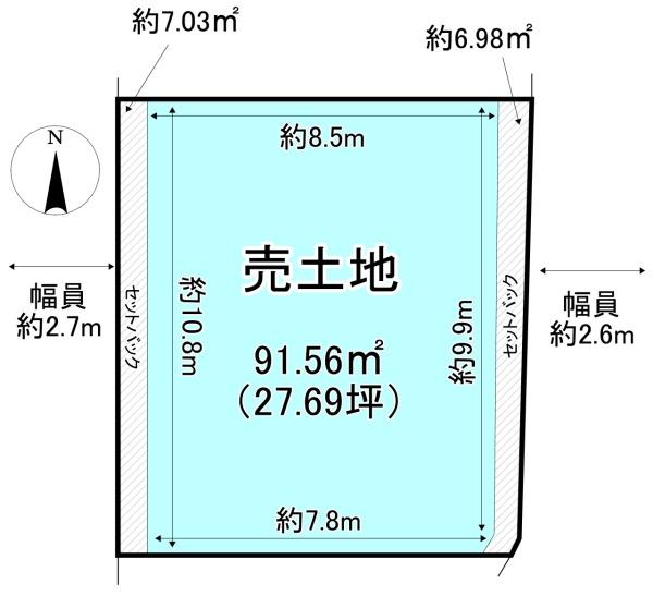 京都市中京区壬生下溝町の売土地