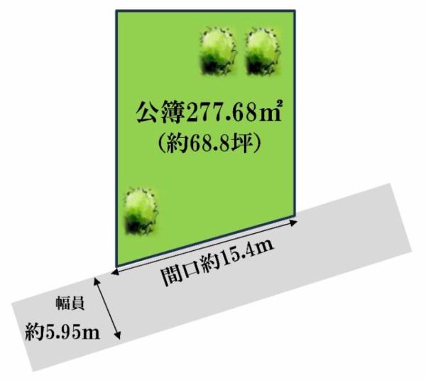 京都市左京区下鴨西半木町の売土地