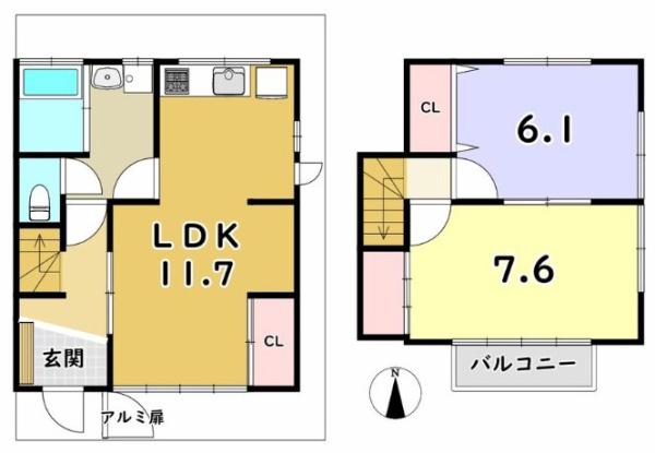 京都市上京区東西町の中古テラスハウス