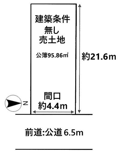 京都市中京区堺町通二条下る杉屋町の土地
