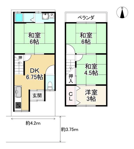 京都市下京区西七条東久保町の中古一戸建