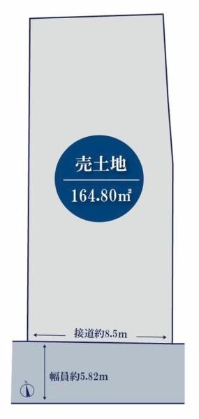 京都市中京区西ノ京北円町の土地