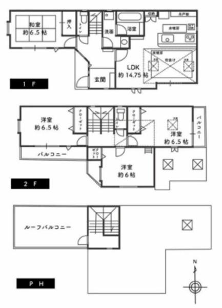 京都市上京区油小路堀川の間中立売下る突抜町の中古一戸建て