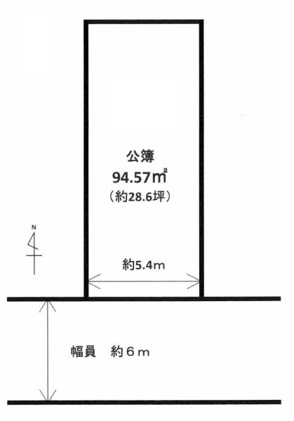 京都市北区大将軍西町の土地