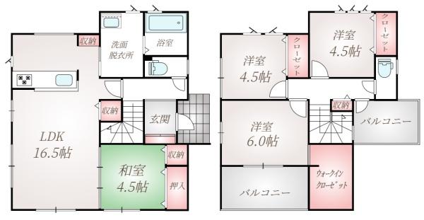 大野城市若草１丁目の新築一戸建