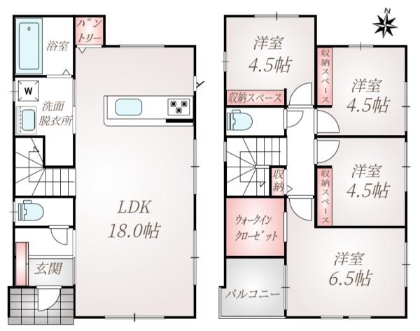 春日市紅葉ヶ丘西６丁目の新築一戸建