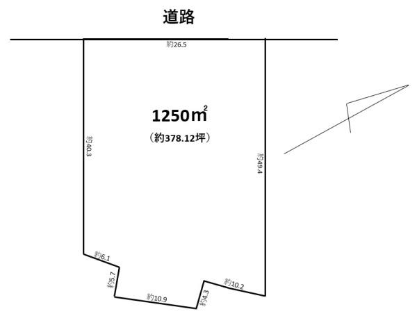 松ヶ島1丁目売地