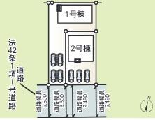 大分市古ケ鶴１丁目の新築一戸建
