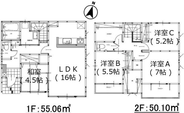 大分市小中島３丁目の新築一戸建