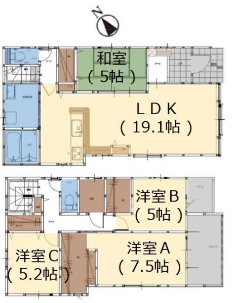大分市宗方台西1期　2号棟