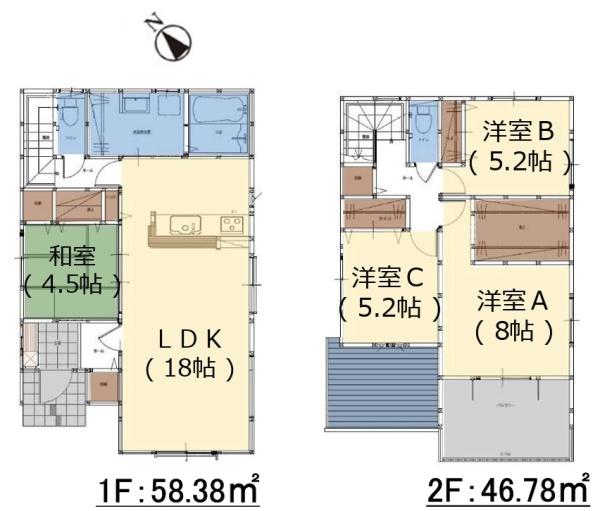 大分市横塚2丁目1期　1号棟
