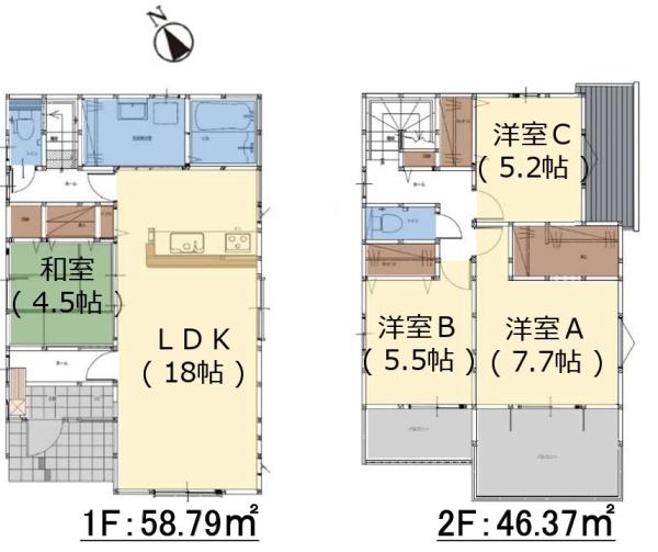 大分市横塚2丁目1期　2号棟