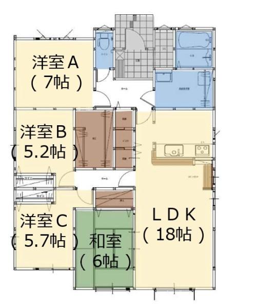 大分市大在北3丁目2期　2号棟