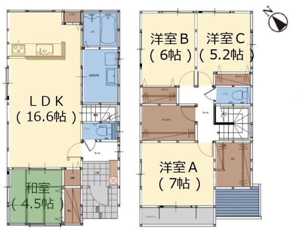 大分市上田町3丁目1期　1号棟