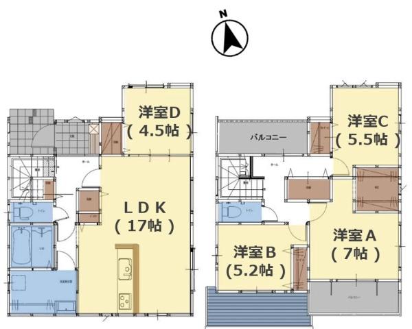 大分市舞鶴町2丁目1期　1号棟