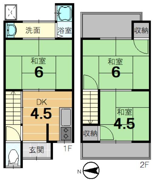 京都市伏見区深草越後屋敷町の中古一戸建て