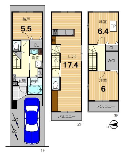 京都市南区久世中久世町３丁目の新築一戸建