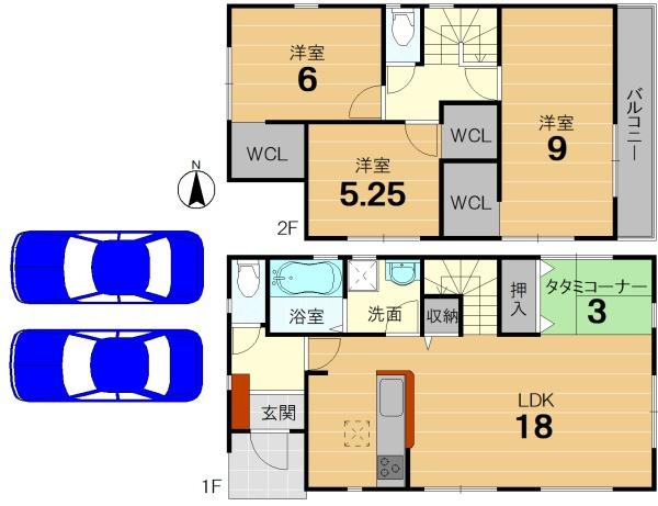 京都市伏見区深草願成町の新築一戸建