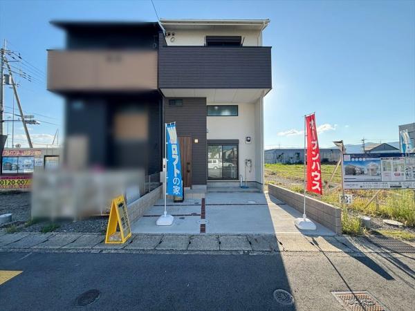 京都市南区吉祥院嶋樫山町の新築一戸建(前面道路含む現地写真)