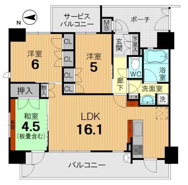 ル・パルトネール京都丹波口