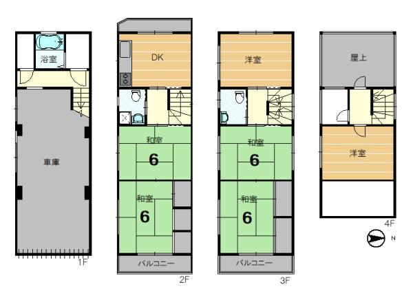 京都市下京区上五条町の中古一戸建