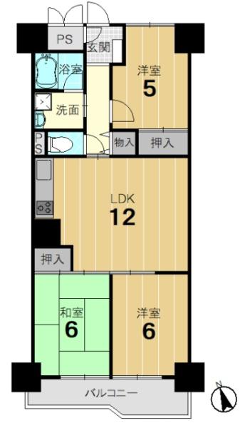 桂川ハイツ２号館