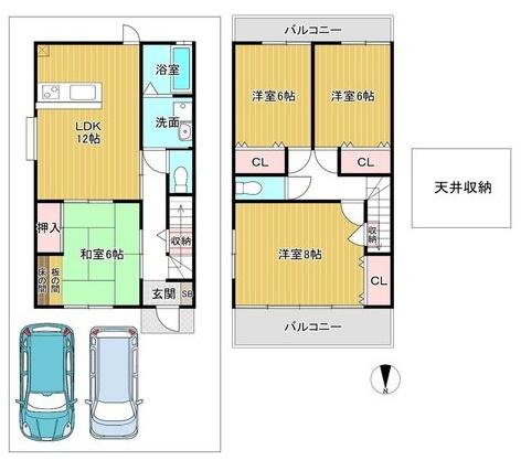 京都市伏見区深草鞍ケ谷の中古一戸建