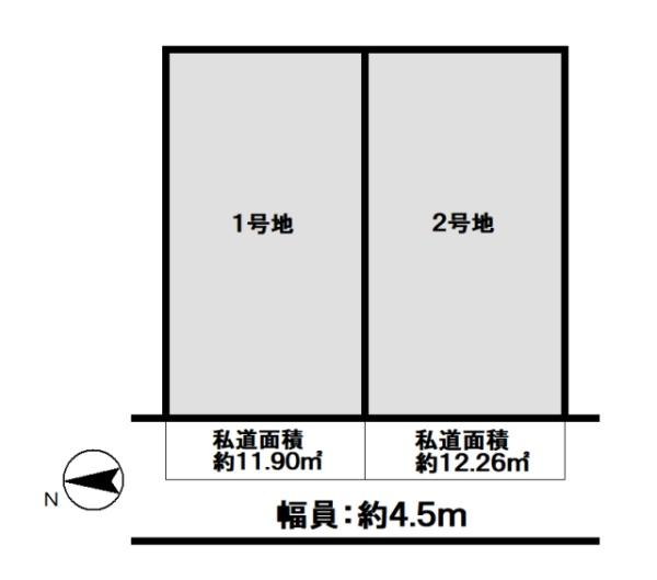 京都市右京区太秦一ノ井町の売土地