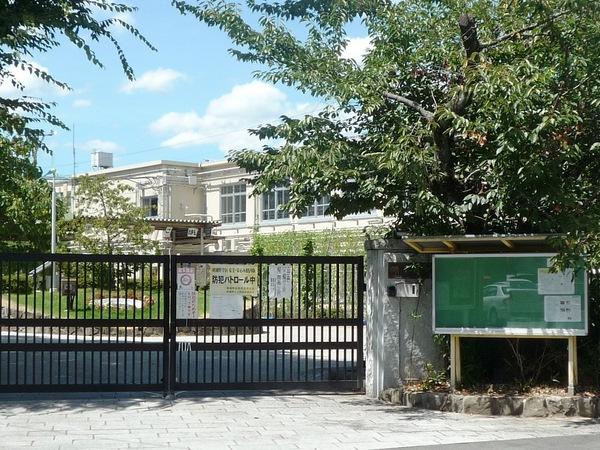 京都市右京区嵯峨野宮ノ元町の土地(京都市立嵯峨野小学校)