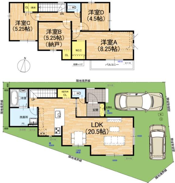 京都市右京区嵯峨天龍寺広道町の新築一戸建