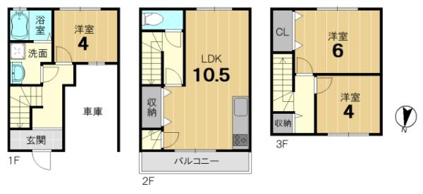 京都市右京区太秦野元町の中古一戸建